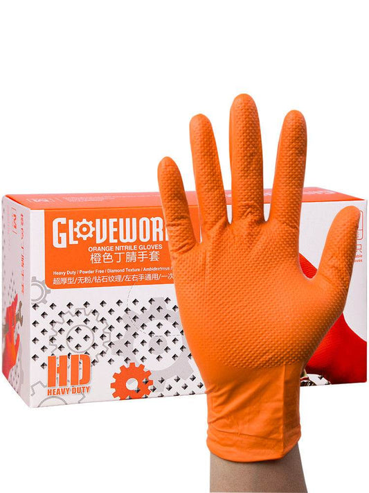 Rubber gloves labor protection protective gloves - Mubimart