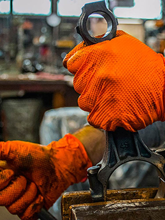 Rubber gloves labor protection protective gloves - Mubimart