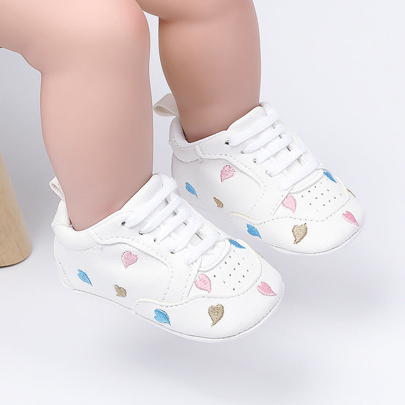 Rubber-soled Sneakers Baby Toddler Shoes - Mubimart -  