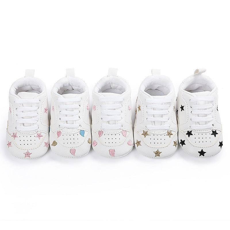 Rubber-soled Sneakers Baby Toddler Shoes - Mubimart -  