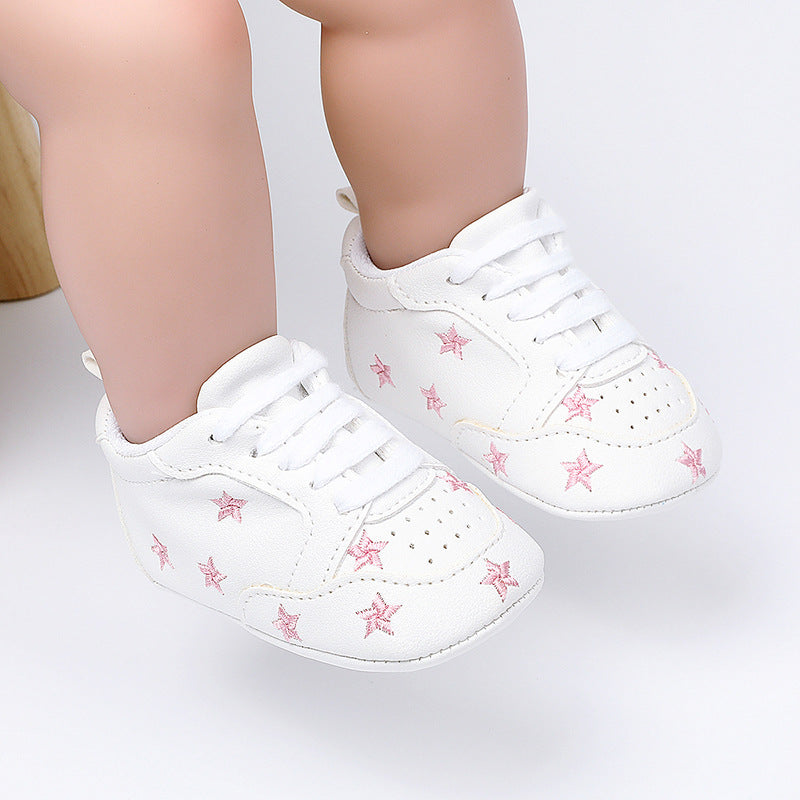 Rubber-soled Sneakers Baby Toddler Shoes - Mubimart -  