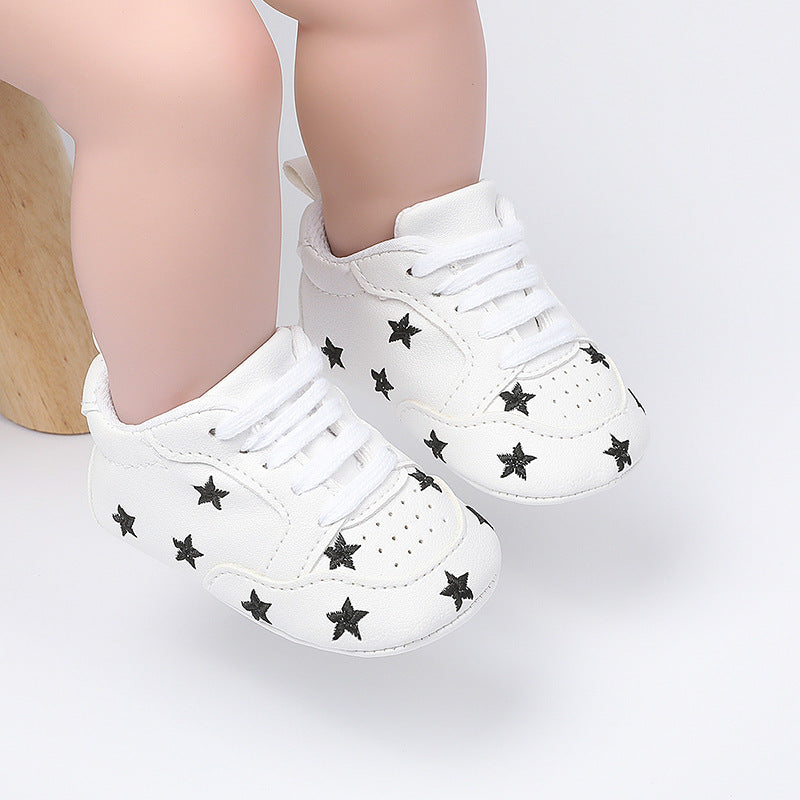 Rubber-soled Sneakers Baby Toddler Shoes - Mubimart -  