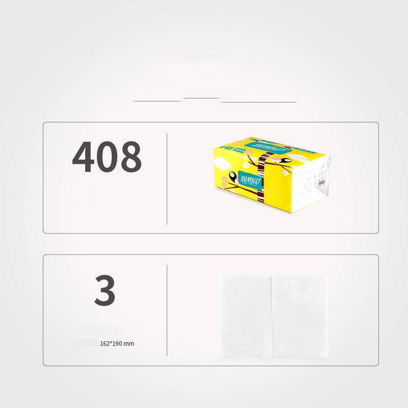 Runxiangyin Hotel Paper 6 Packs Of Tissues, Removable 136 Packs Of 3 Layers Of Napkins And Toilet Paper - Mubimart