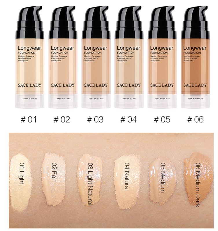 SACE LADY Moisturizing Foundation Foundation - Mubimart -  