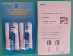 SB-417A Dual Clean Electric Toothbrush Head - Mubimart -  