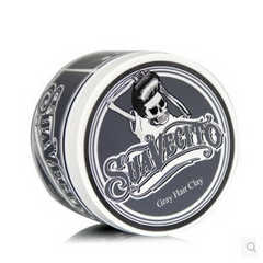 SUAVECITO ONE TIME HAIR DYE SILVER GRAY COLOR WATER MUDS CLAY POMADE - Mubimart - Hair Pomade 