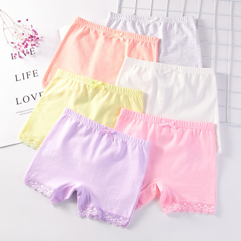 Safety Pants Summer Anti-exposure Medium And Large Children Baby Girls' Underwear - Mubimart - Underware 