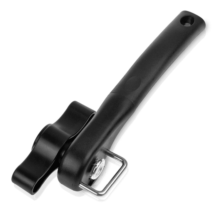 Safety can opener, strong can opener, bottle opener, side cover, one hand - Mubimart
