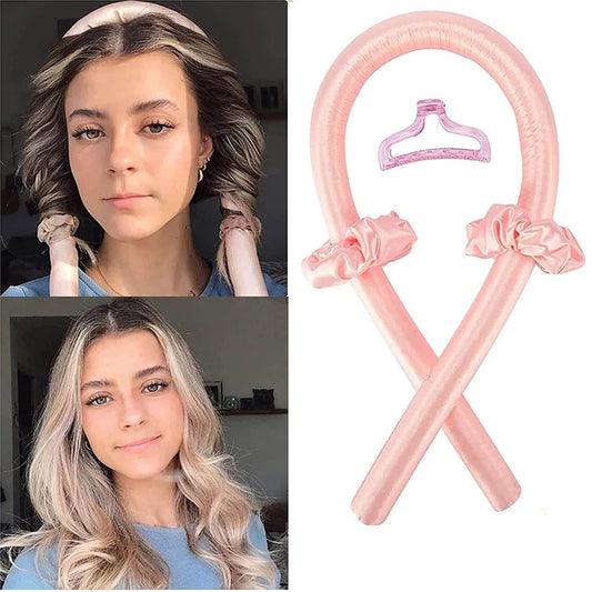 Salon Styling Sleep Curling Foam Wave Curler Lazy No Heat Curling Hair Tools - Mubimart