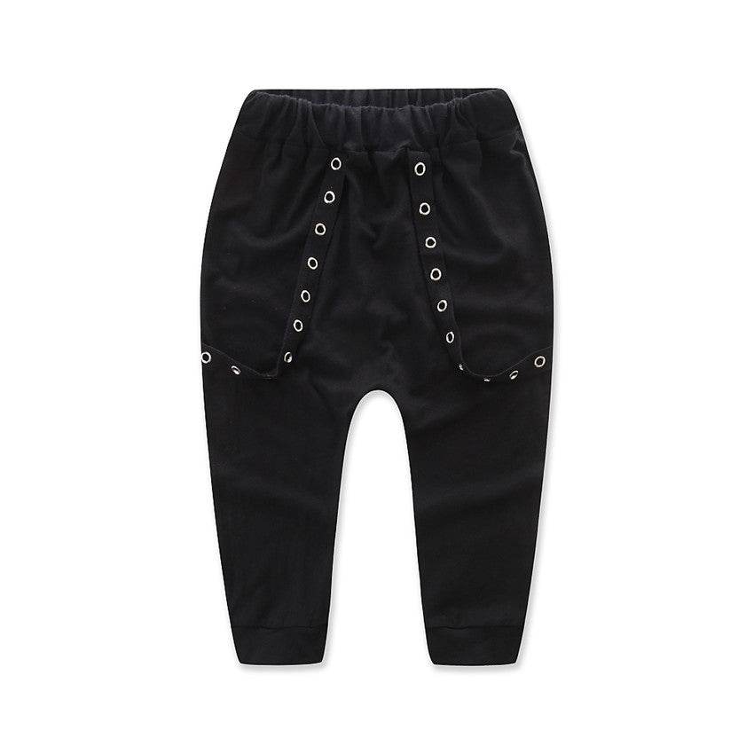 Samgami Baby Cross-border Children's Clothing Spring And Autumn Boys' Suit Trendy Child Fashion Print Top Trousers 2-piece Set - Mubimart