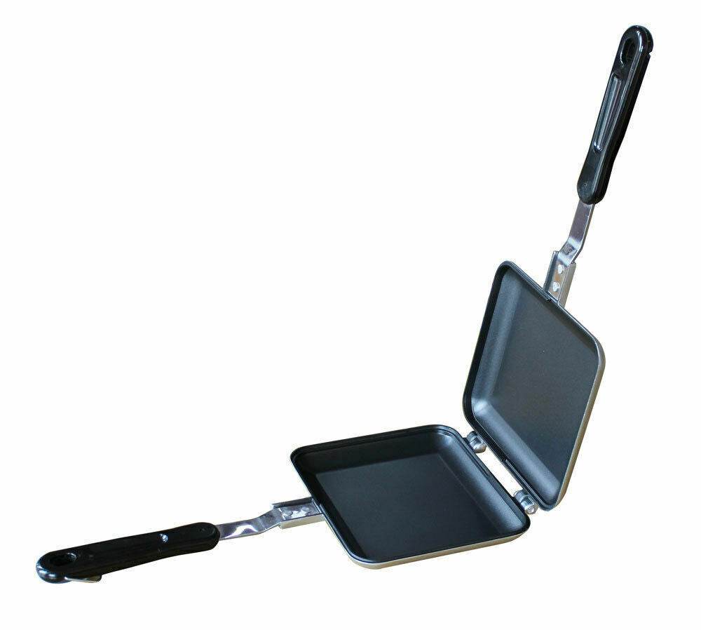 Sandwich Toastie Maker Toaster Machine Breakfast Non-stick Camping Stove Toaster - Mubimart
