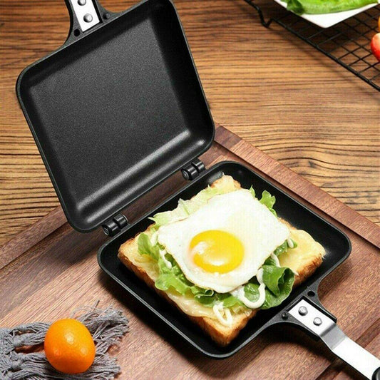 Sandwich Toastie Maker Toaster Machine Breakfast Non-stick Camping Stove Toaster - Mubimart