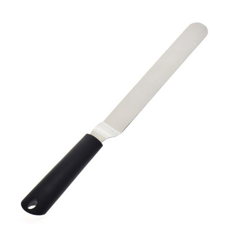 Scaled right angle cream spatula - Mubimart -  