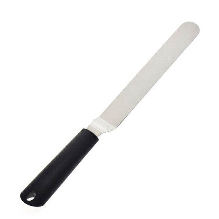 Scaled right angle cream spatula - Mubimart