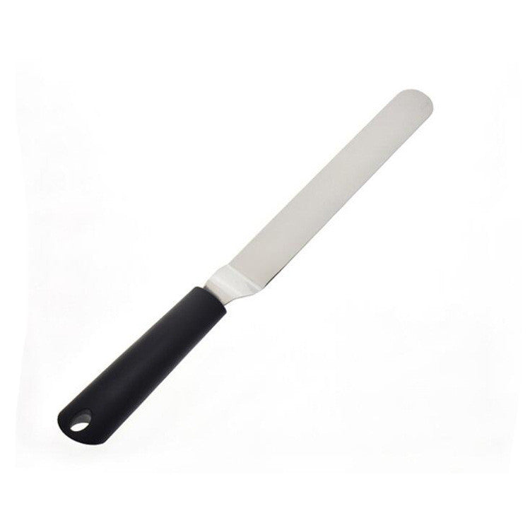 Scaled right angle cream spatula - Mubimart -  