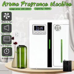 Scent Diffuser 160ml Waterless Air Scent Machine Hotel Lobby Smart Air Humidifier Hotel Collection Diffuser - Mubimart - Air Ionizers 