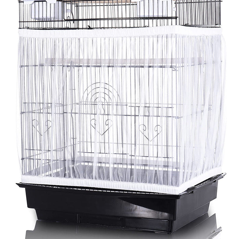 Screen Covers Bird Cage Prevent  Dust - Mubimart -  