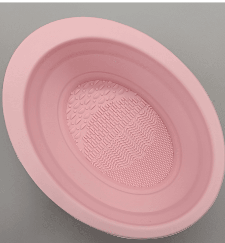 Scrubbing Plate Makeup Brush Cleaning Pad Makeup Brush Cleaning Bowl - Mubimart