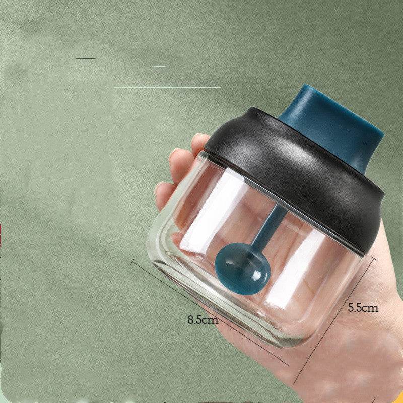 Seasoning Jar Kitchen Glass Seasoning Jar - Mubimart