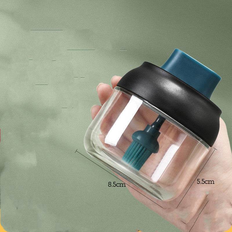 Seasoning Jar Kitchen Glass Seasoning Jar - Mubimart