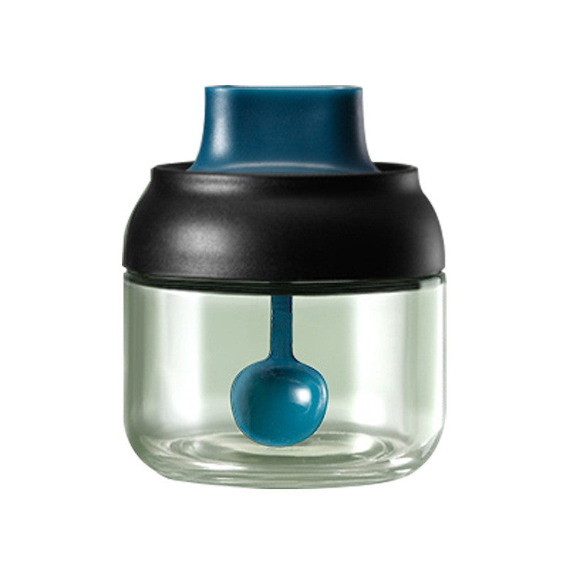 Seasoning Jar Kitchen Glass Seasoning Jar - Mubimart - Cookie Jar 