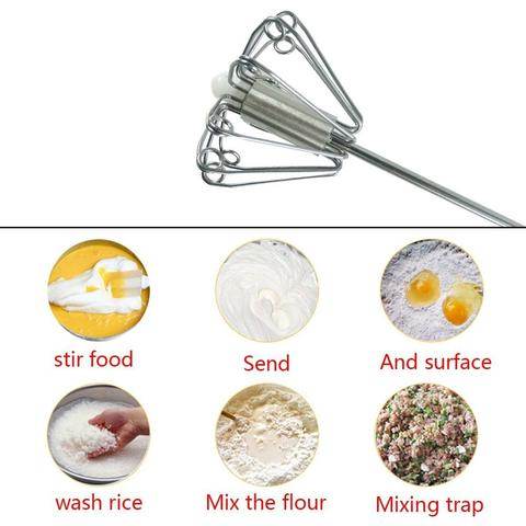 Self Spinning Whisk - Mubimart