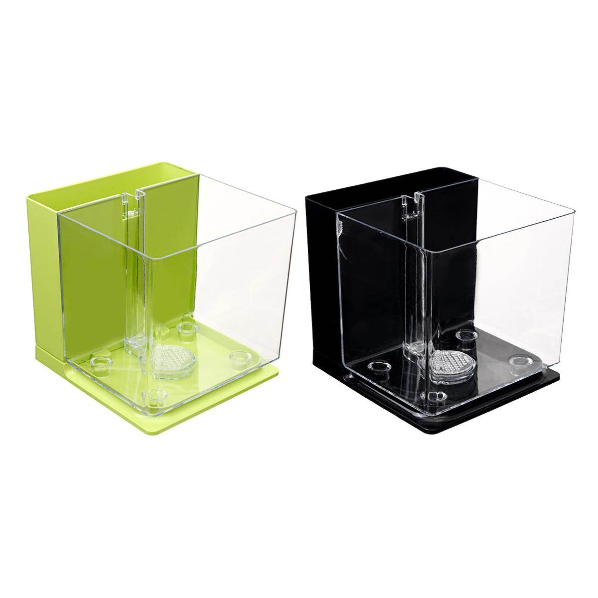 Self-cleaning small fish tank - Mubimart