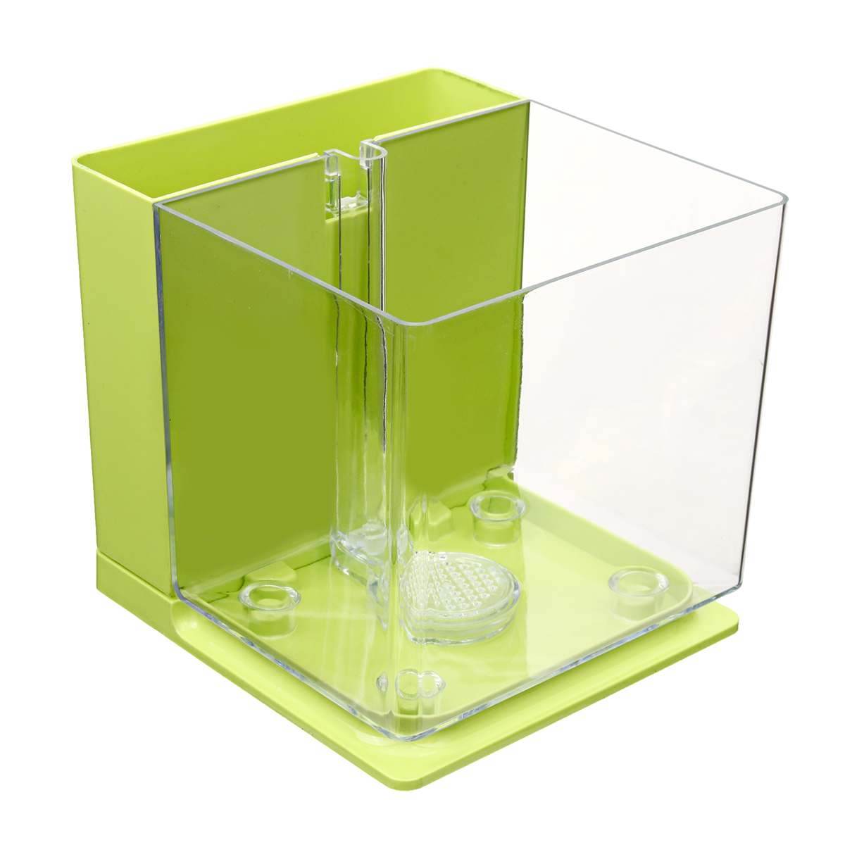 Self-cleaning small fish tank - Mubimart