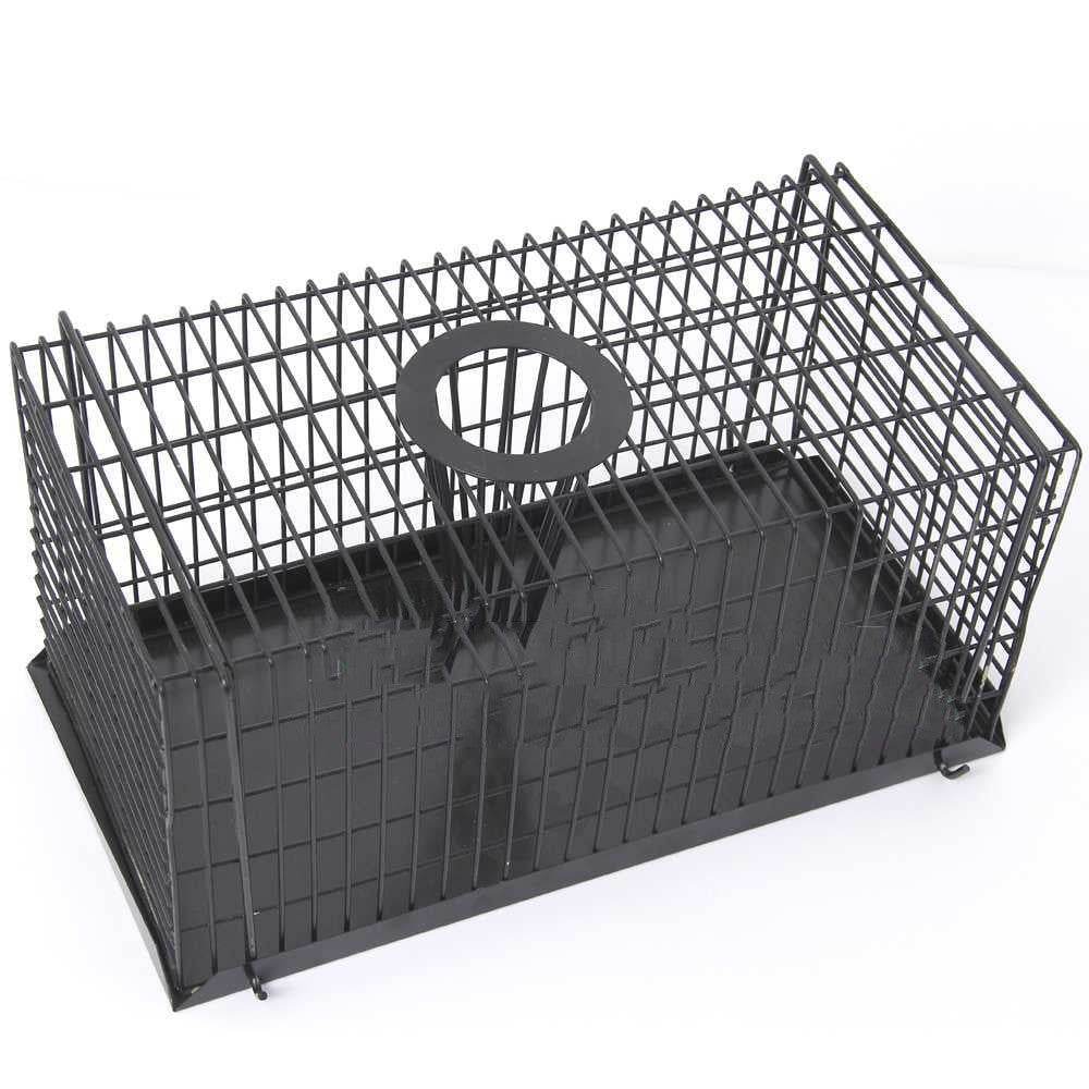 Self-locking Mousetrap Safe Firm Iron Net Household Mouse Catcher Metal Reusable Humane Indoor Outdoor Rat Trap Rat Cage - Mubimart