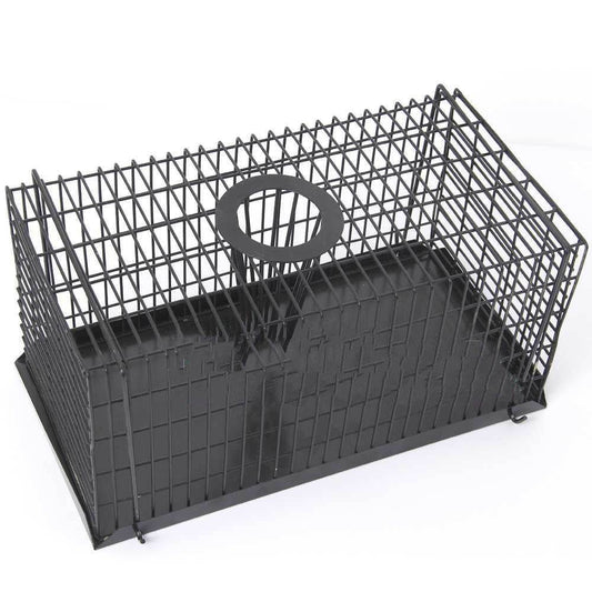 Self-locking Mousetrap Safe Firm Iron Net Household Mouse Catcher Metal Reusable Humane Indoor Outdoor Rat Trap Rat Cage - Mubimart