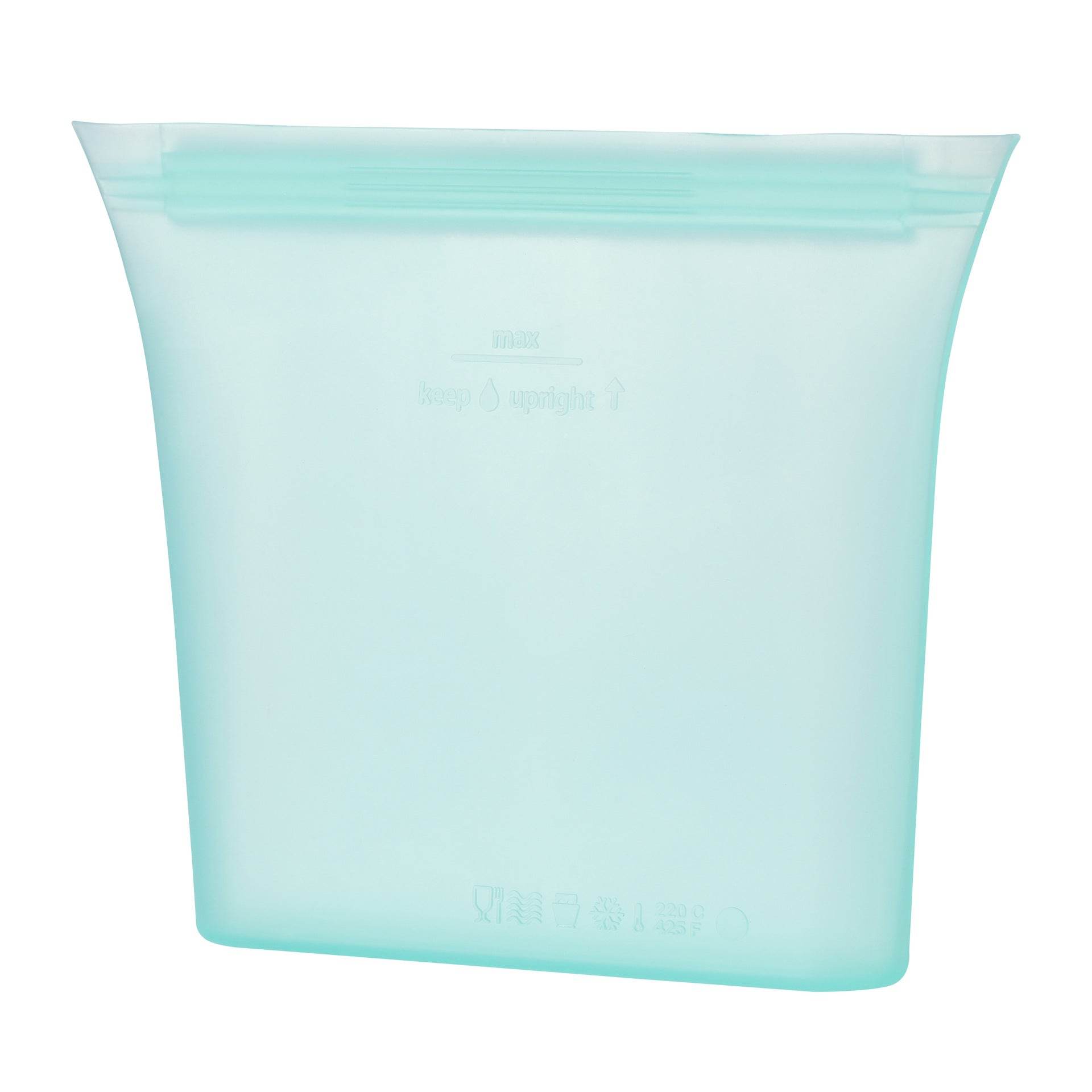 Self-sealing Silicone Storage Bag Kitchen Food Grade - Mubimart