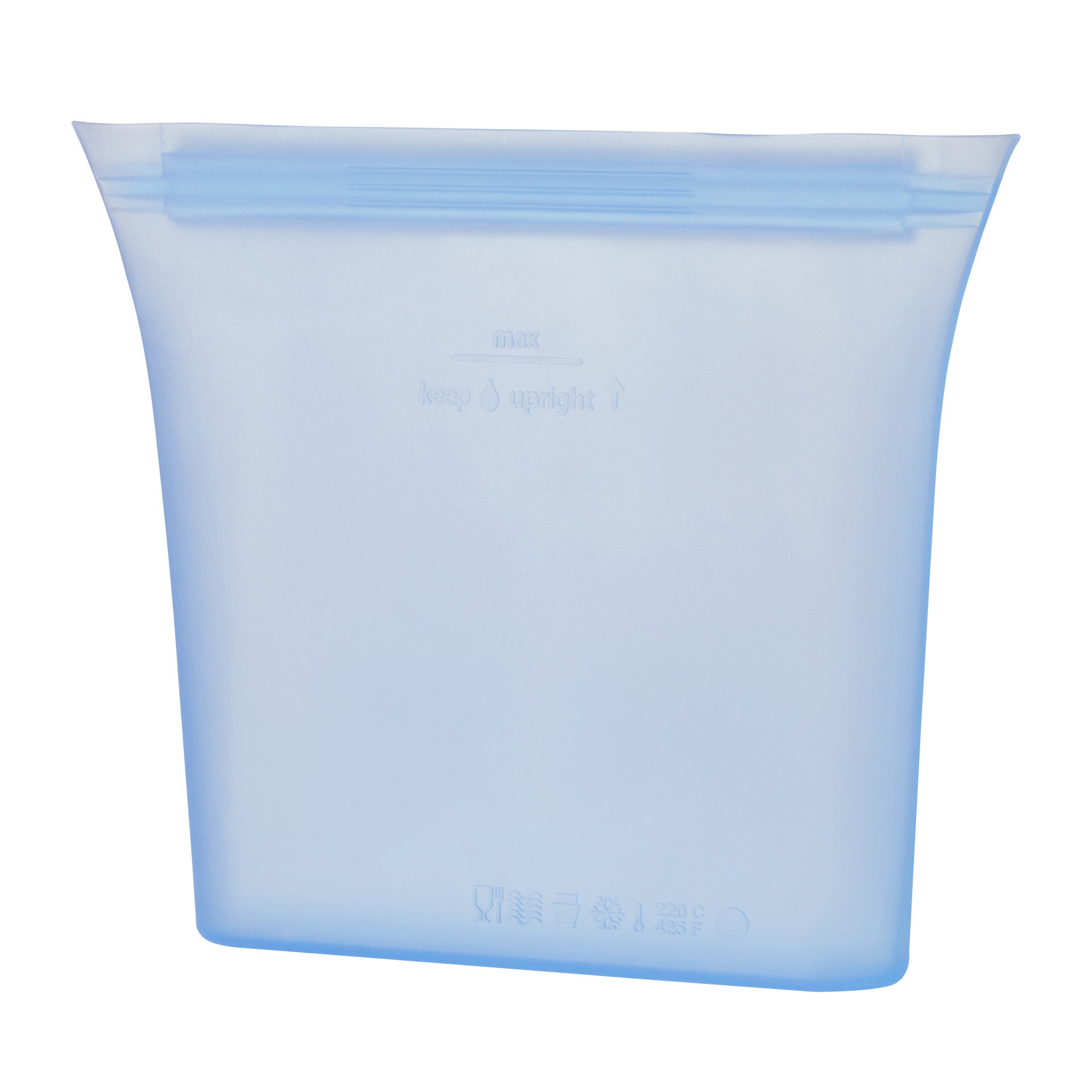 Self-sealing Silicone Storage Bag Kitchen Food Grade - Mubimart -  