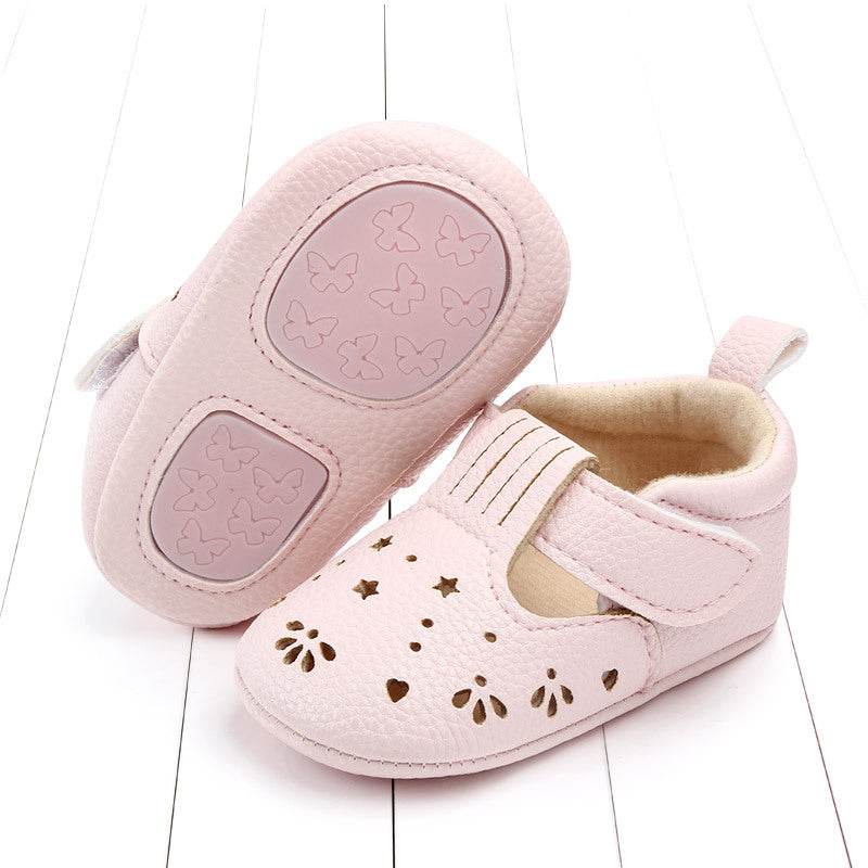 Semi Rubber Sole Non-slip Shoes Baby Toddler Shoes - Mubimart