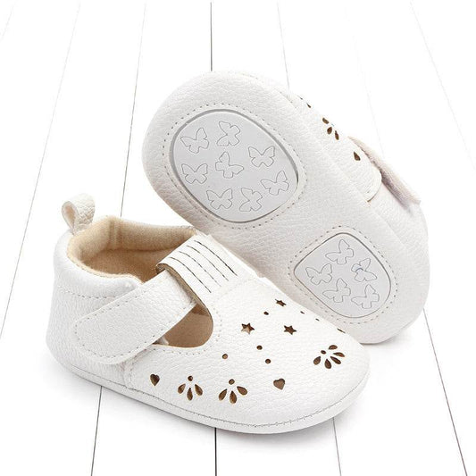 Semi Rubber Sole Non-slip Shoes Baby Toddler Shoes - Mubimart