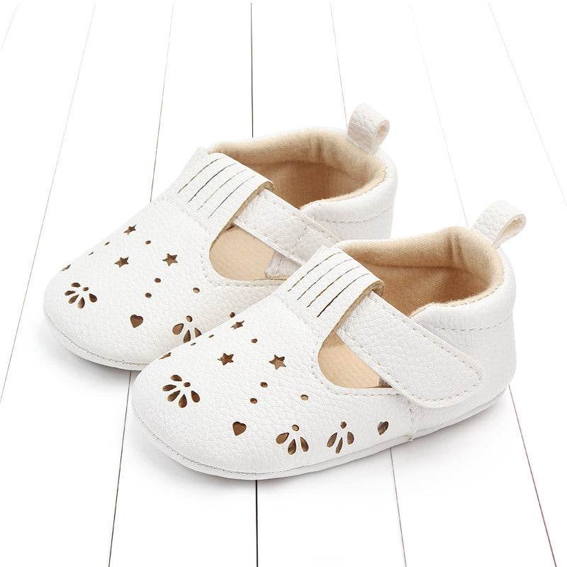 Semi Rubber Sole Non-slip Shoes Baby Toddler Shoes - Mubimart