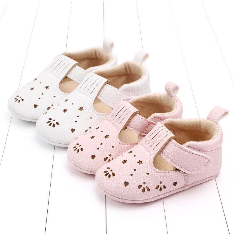 Semi Rubber Sole Non-slip Shoes Baby Toddler Shoes - Mubimart