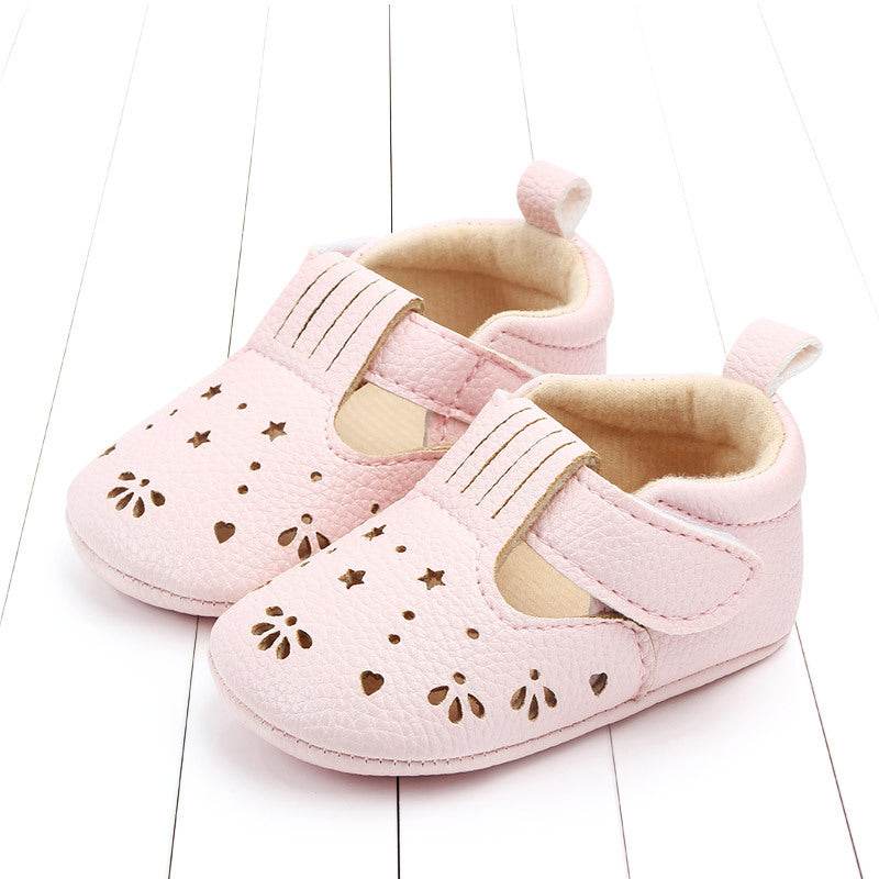Semi Rubber Sole Non-slip Shoes Baby Toddler Shoes - Mubimart