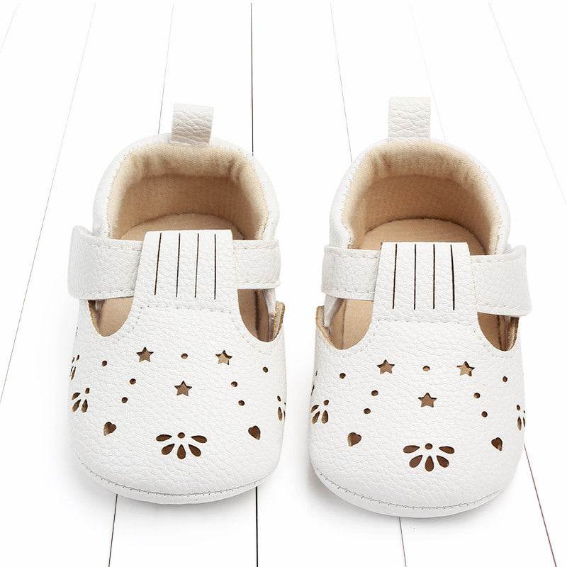 Semi Rubber Sole Non-slip Shoes Baby Toddler Shoes - Mubimart