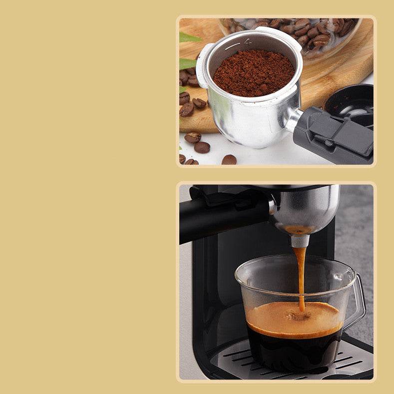 Semi-automatic Steam And Milk Froth All In One Fancy Espresso Machine - Mubimart
