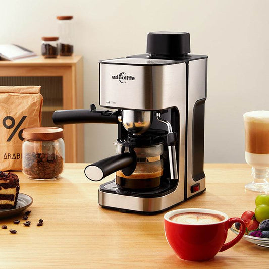 Semi-automatic Steam And Milk Froth All In One Fancy Espresso Machine - Mubimart