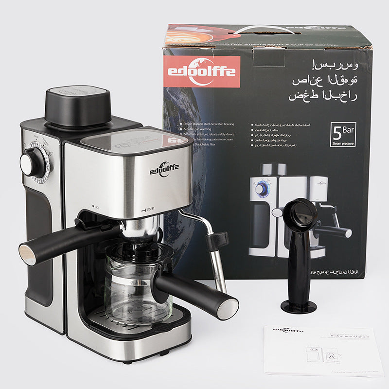 Semi-automatic Steam And Milk Froth All In One Fancy Espresso Machine - Mubimart -  