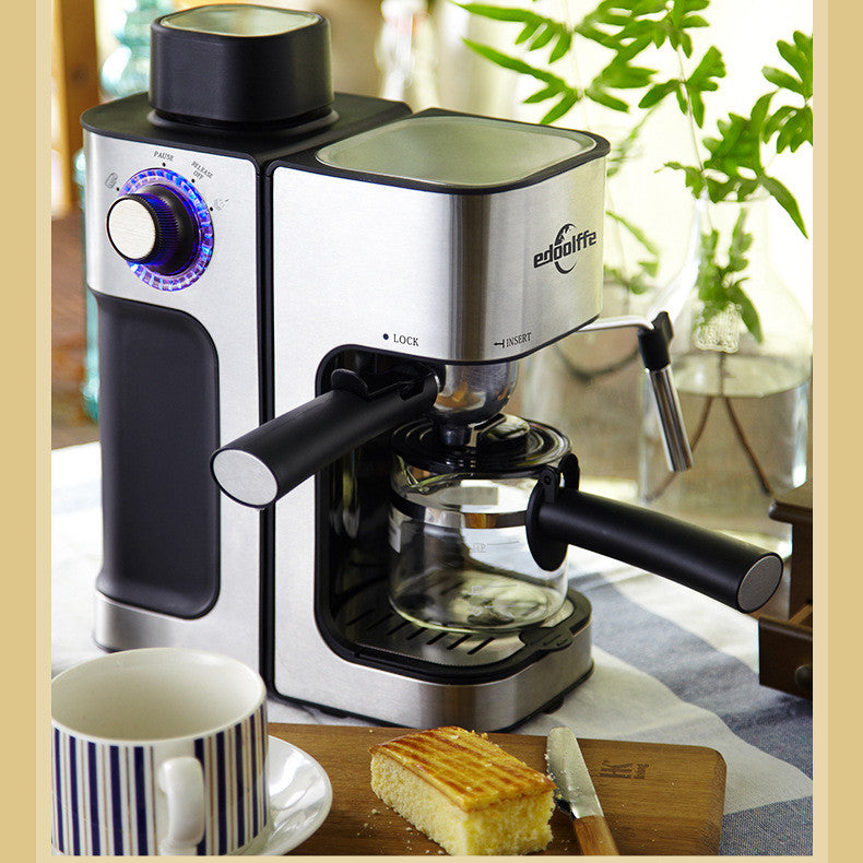 Semi-automatic Steam And Milk Froth All In One Fancy Espresso Machine - Mubimart -  