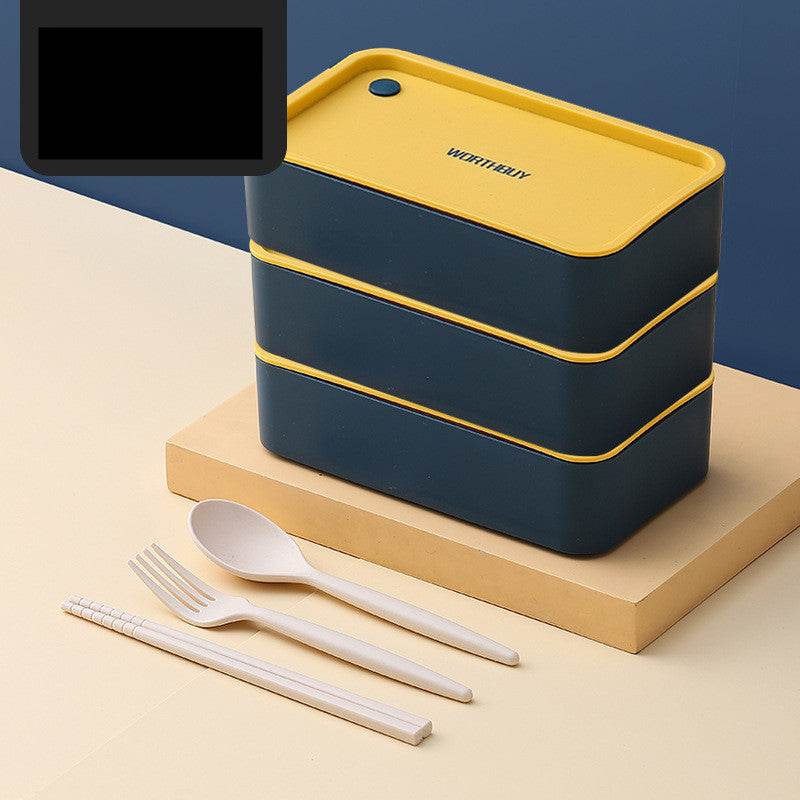 Separate Picnic Box Heated Bento Box - Mubimart