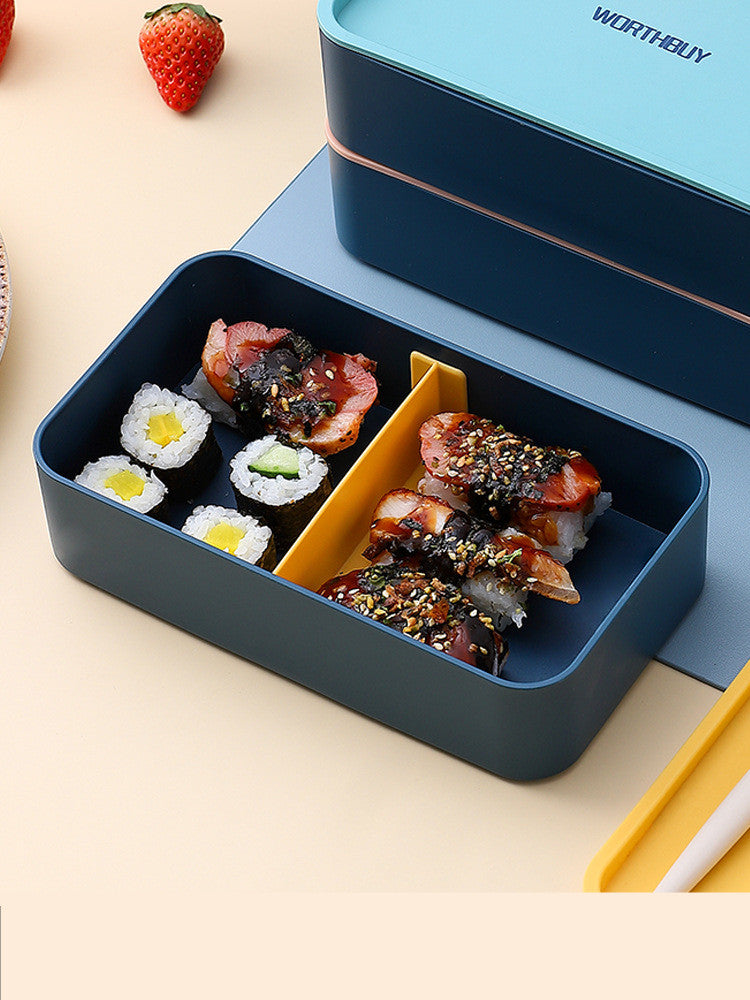 Separate Picnic Box Heated Bento Box - Mubimart -  