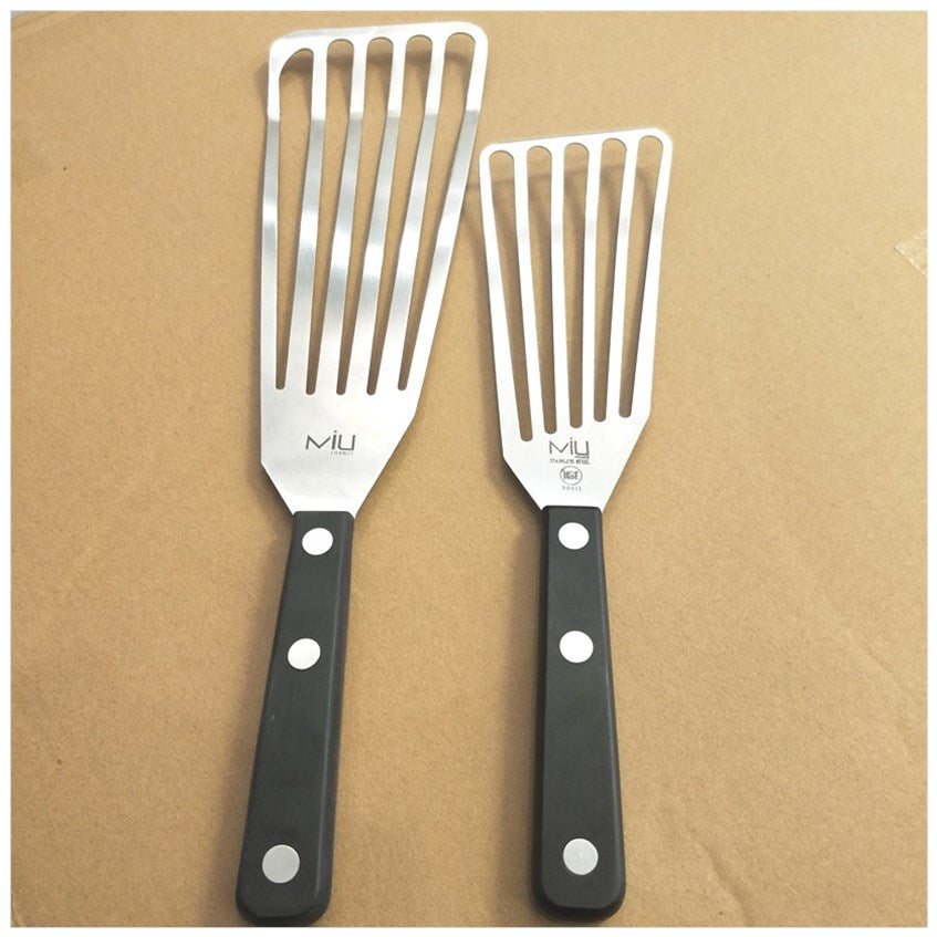 Set Of 2 Small And Large Stainless Steel Slotted Tur - Mubimart -  