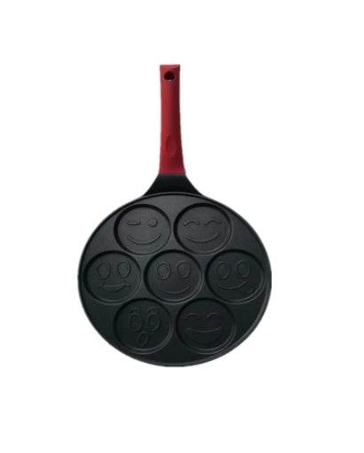Seven Hole Breakfast Pan Maifan Stone Baking Pancake - Mubimart