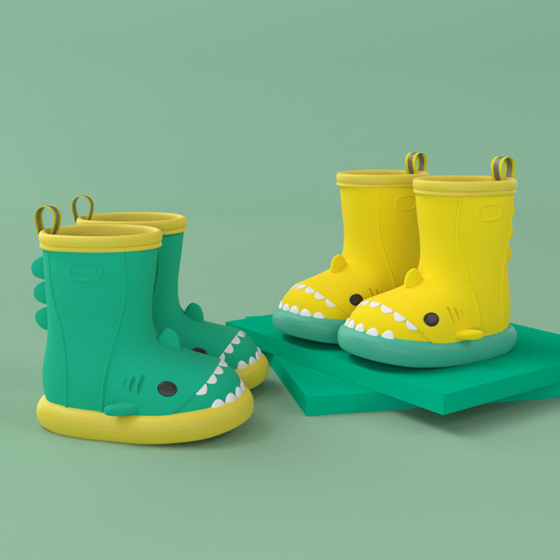 Shark Shoes Kids Rain Boots - Mubimart -  