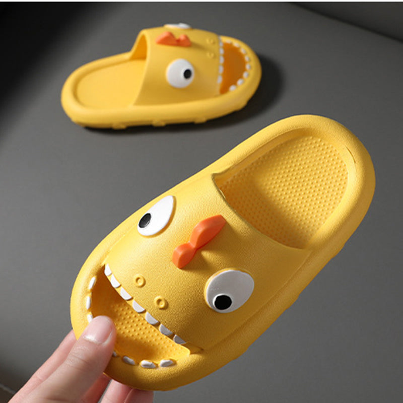 Shark Slippers For Kids Toddler Boys Girls Non Slip Children Shower Shoes - Mubimart -  