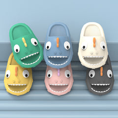 Shark Slippers For Kids Toddler Boys Girls Non Slip Children Shower Shoes - Mubimart -  