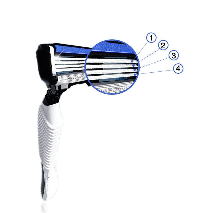 Shaver 4-layer Manual Razor - Mubimart